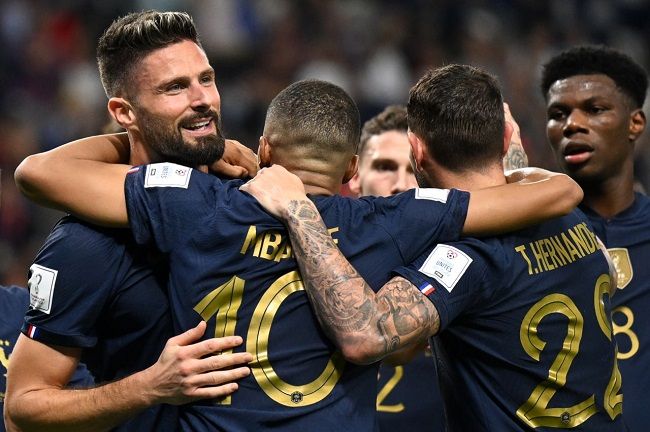 لاعبو منتخب فرنسا
