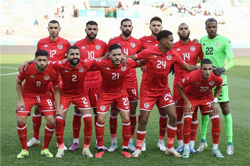لاعبو منتخب تونس