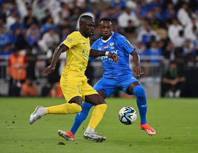 جانب من مباراة سابقة بين النصر والهلال