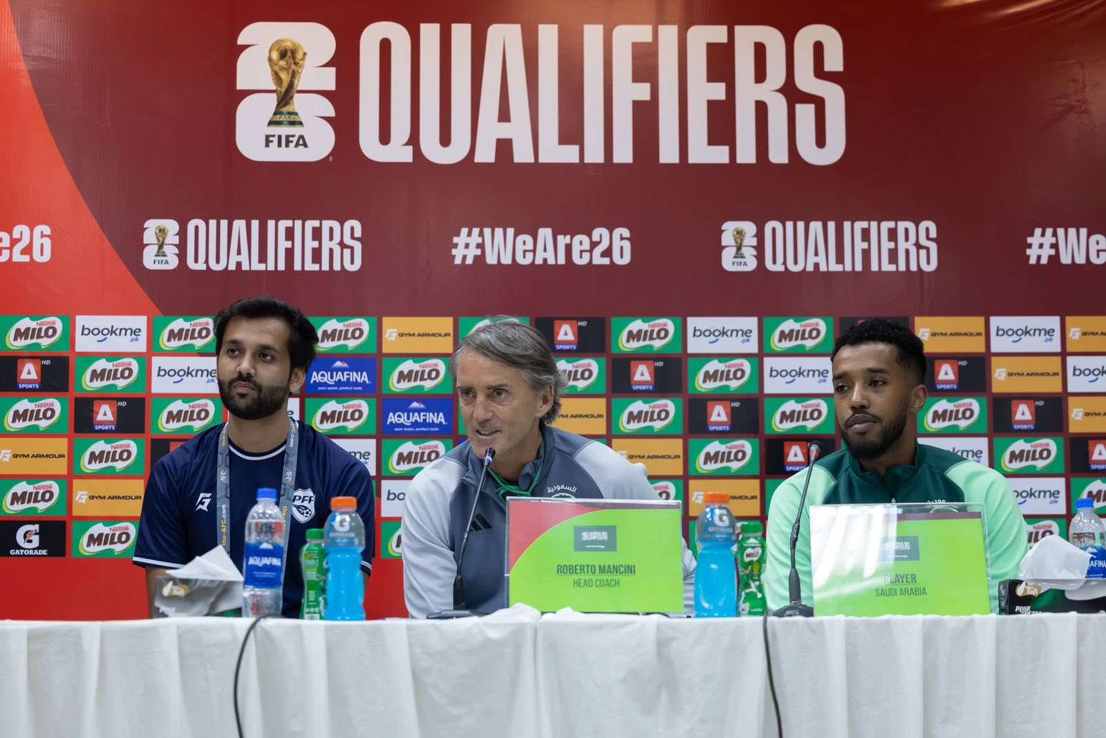 مانشيني في المؤتمر الصحفي