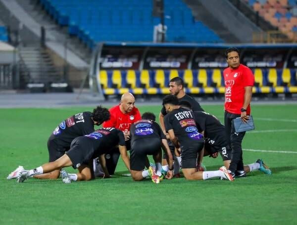 من تدريبات المنتخب