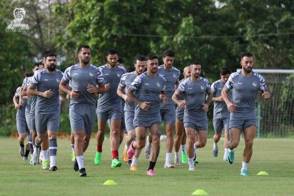 من تدريبات المنتخب