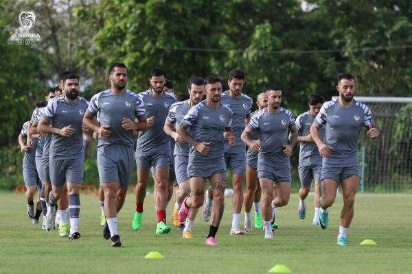 من تدريبات المنتخب