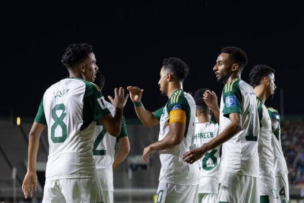 لاعبو المنتخب السعودي