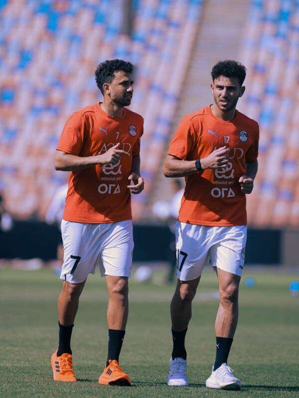 من مران المنتخب المصري