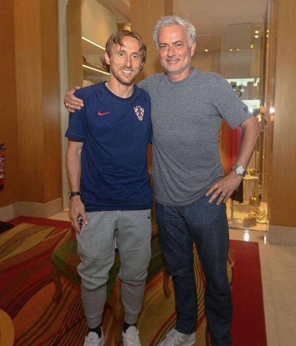 مودريتش ومورينيو