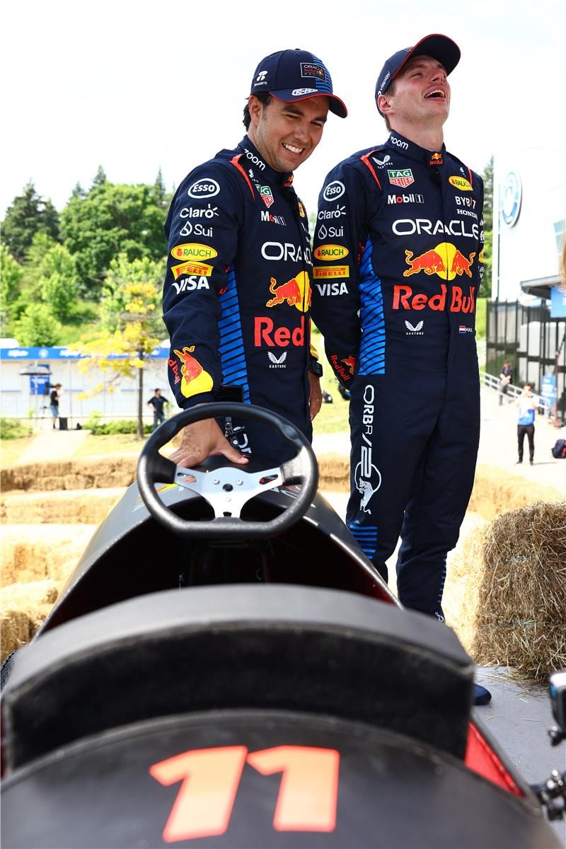 ماكس فيرستابن وسيرجيو بيريز