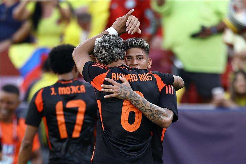 لاعبو كولومبيا