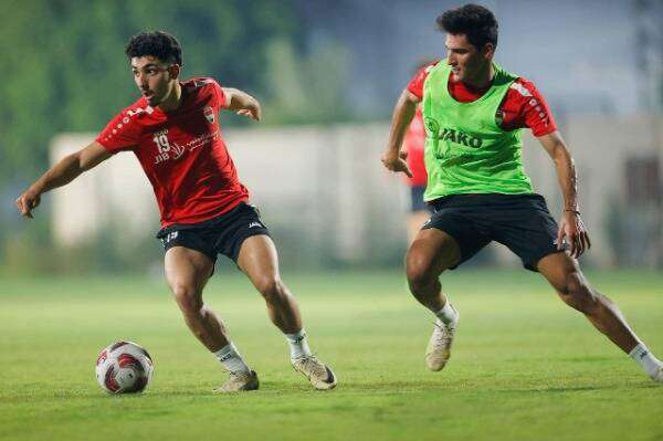 من تدريبات المنتخب العراقي