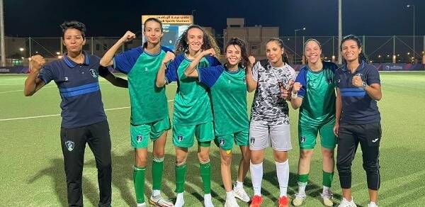 لاعبات نادي الشعلة السعودي