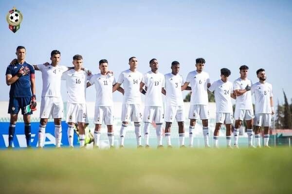 لاعبو منتخب ليبيا