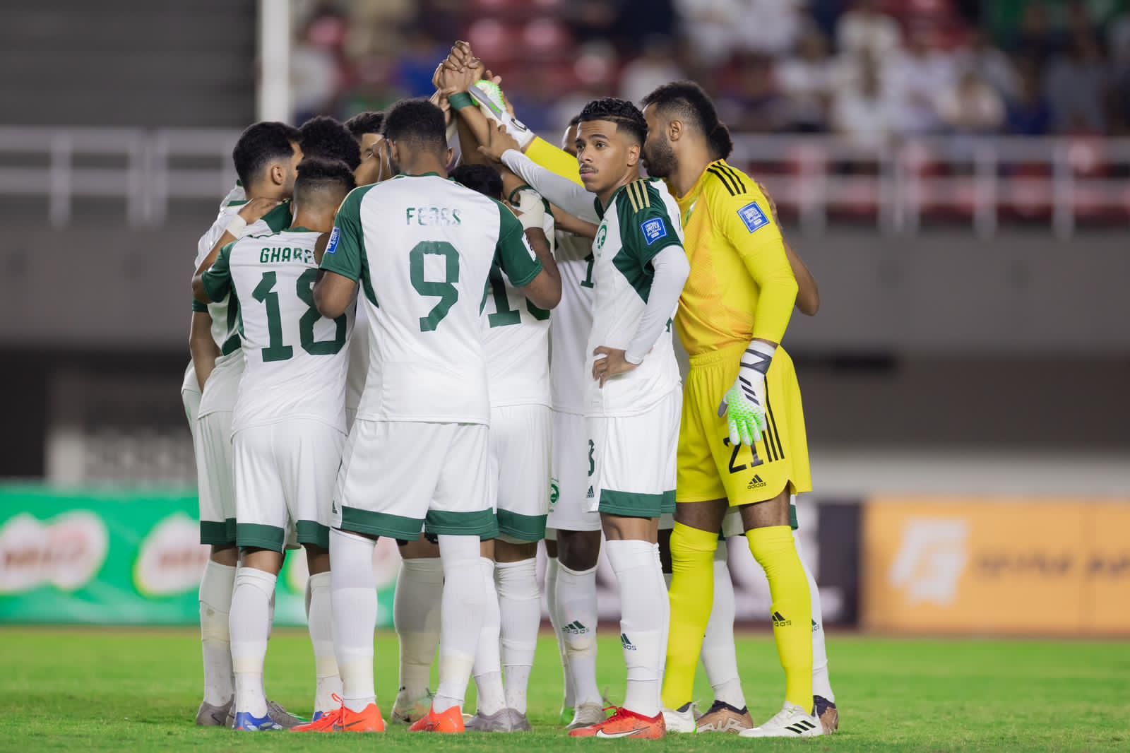 لاعبو منتخب السعودية