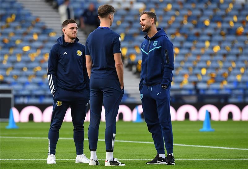 لاعبو منتخب إسكتلندا