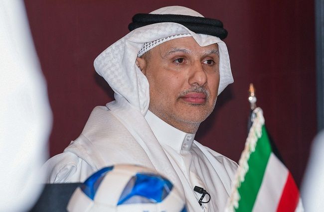 رئيس الاتحاد الكويتي لكرة القدم عبدالله الشاهين