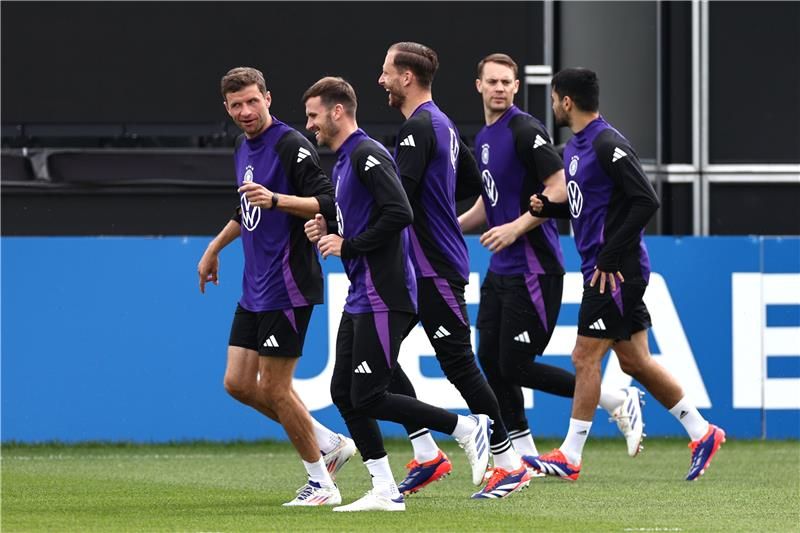 من تدريبات المنتخب