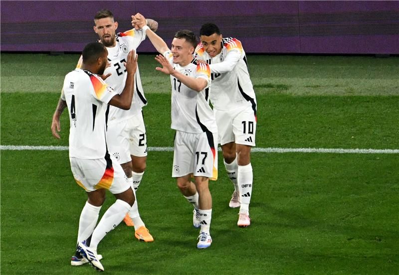 جانب من المباراة