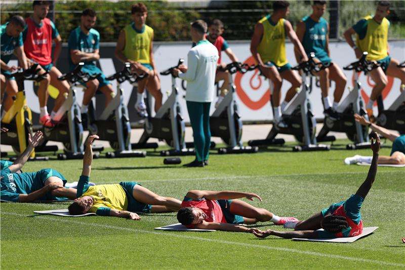 من مران المنتخب الألماني