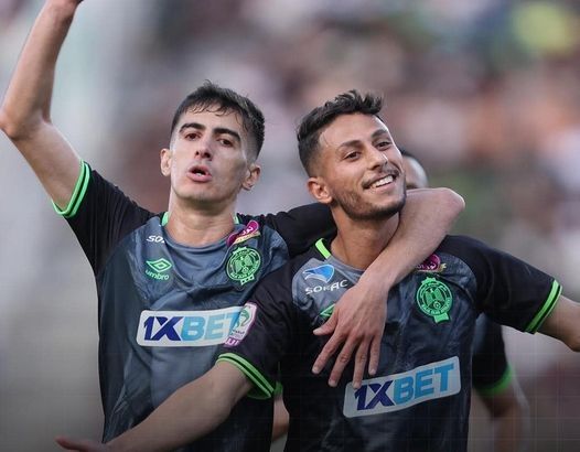 فرحة لاعبي الرجاء