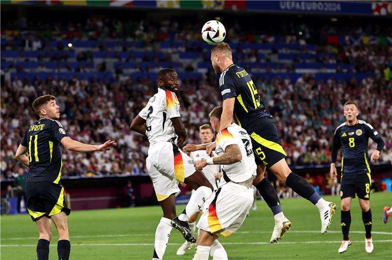 جانب من المباراة