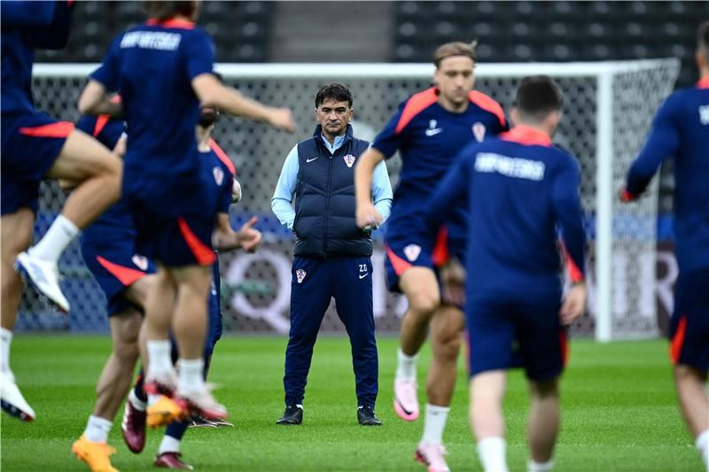 من مران منتخب كرواتيا