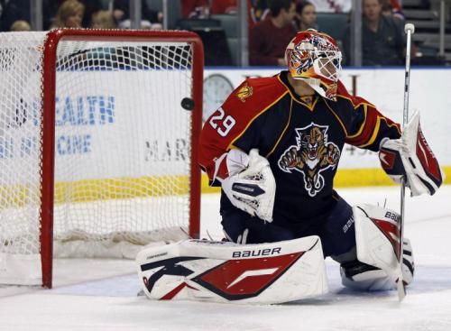 Florida Panthers goaltender Tomas Vokoun