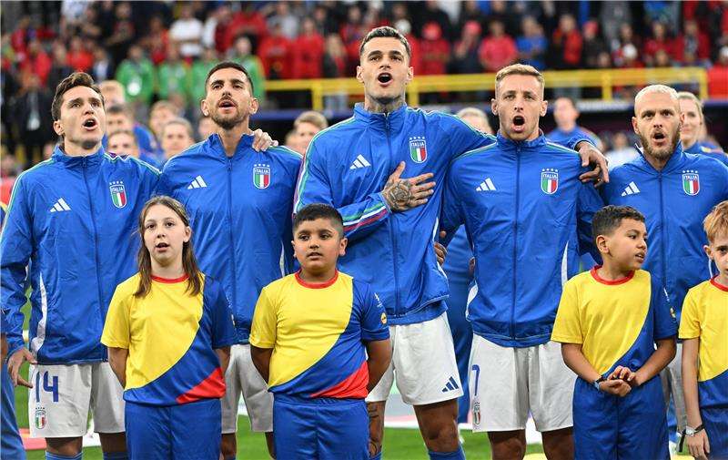 لاعبو منتخب إيطاليا