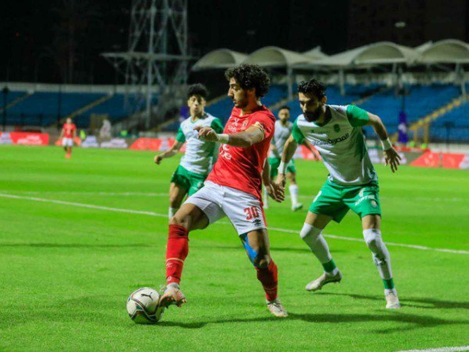 من مباراة سابقة بين الأهلي والاتحاد