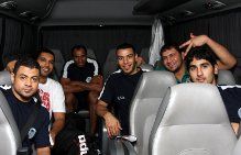 لاعبوا المنتخب السعودي لليد في طريقه للمعسكر 