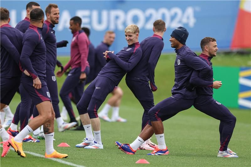 من مران المنتخب الإنجليزي