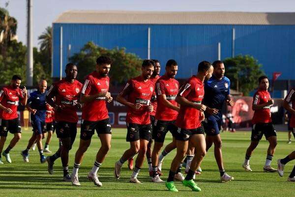 من تدريبات الفريق