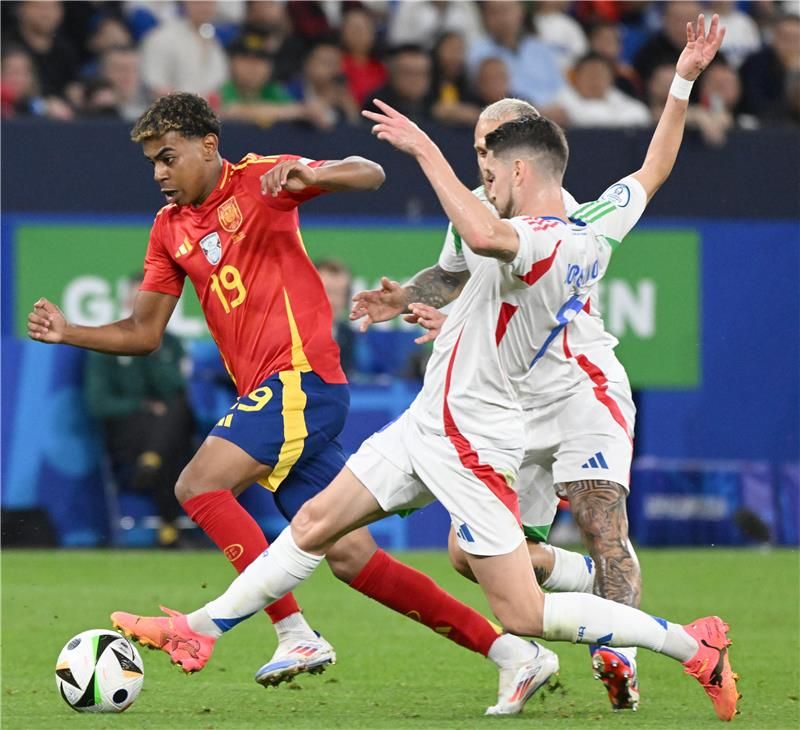 جانب من المباراة