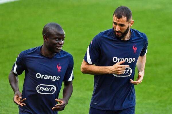 بنزيما وكانتي