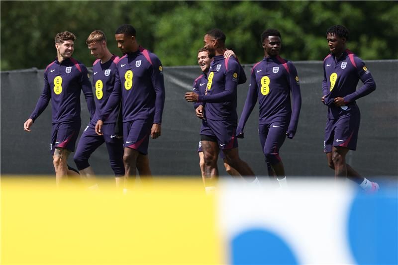 من تدريبات المنتخب الإنجليزي