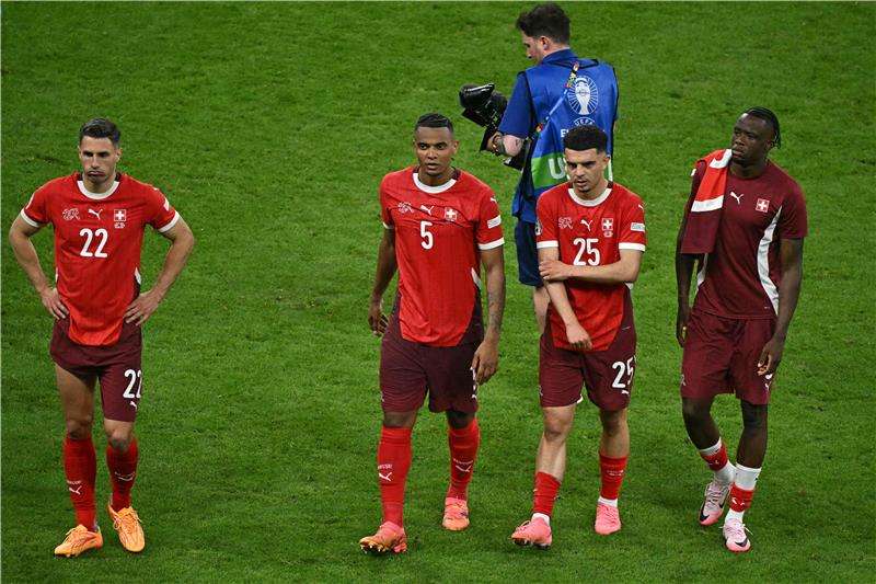 لاعبو سويسرا