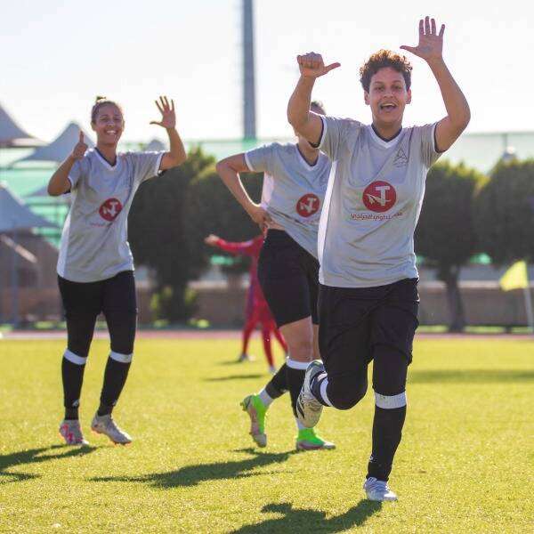 لاعبات الأمل السعودي