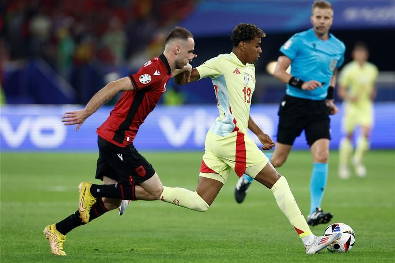 من المباراة