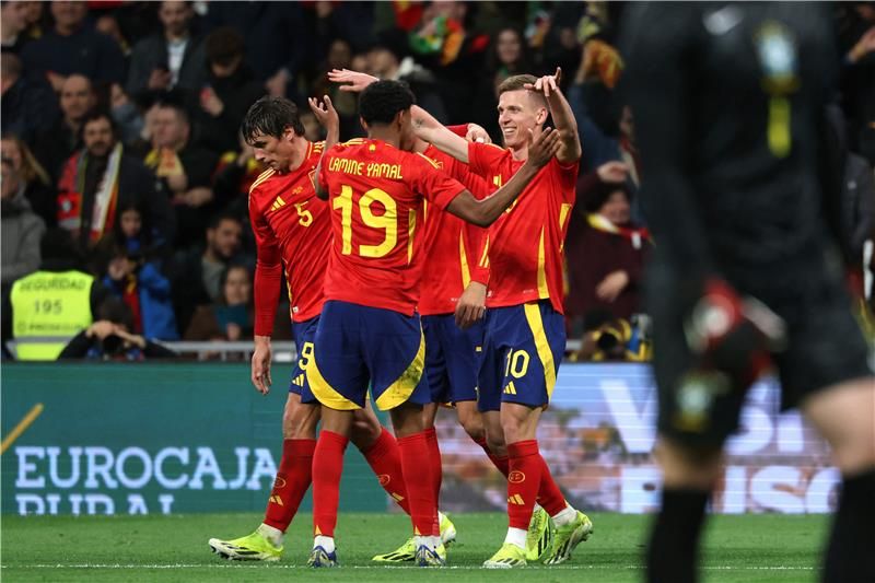 لاعبو منتخب إسبانيا