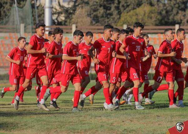 لاعبو منتخب سوريا