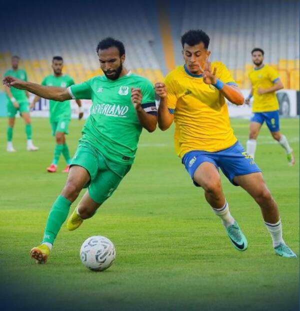 من لقاء المصري والإسماعيلي