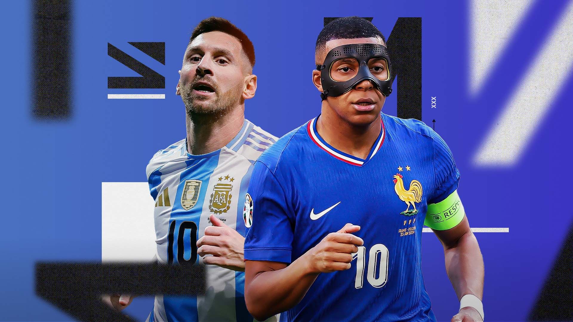 مبابي وميسي