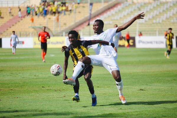 جانب من المباراة