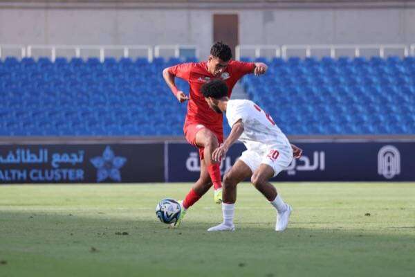 جانب من المباراة