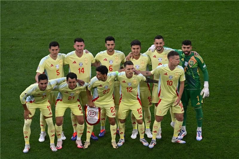 لاعبو منتخب إسبانيا