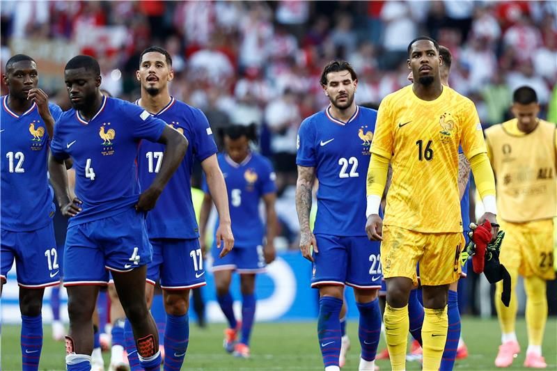 لاعبو منتخب فرنسا