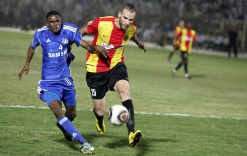 جانب من لقاء الترجي التونسي والهلال السوداني في نصف نهائي دوري أبطال أفريقيا