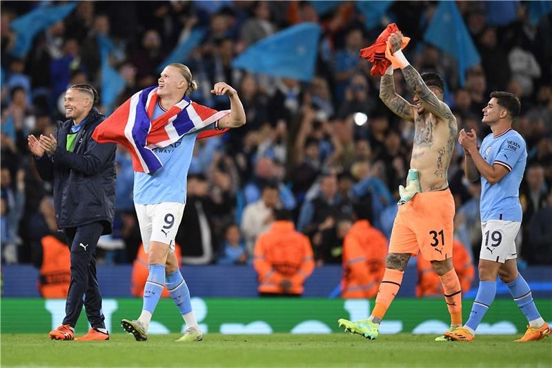 لاعبو مانشستر سيتي