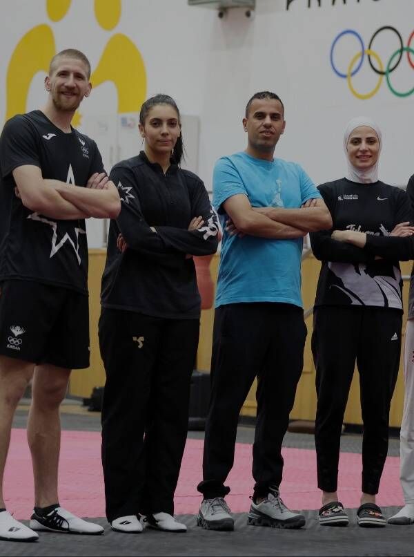 لاعبو تايكواندو الأردن