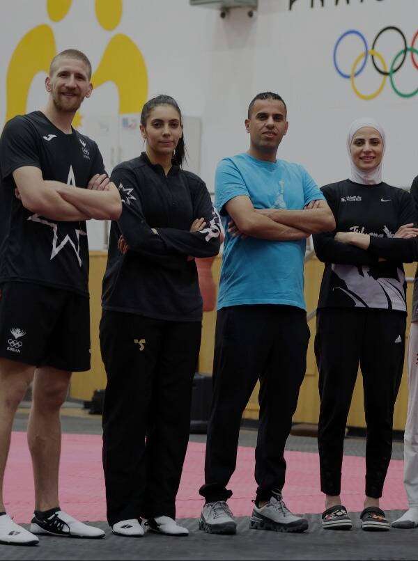 لاعبو تايكواندو الأردن