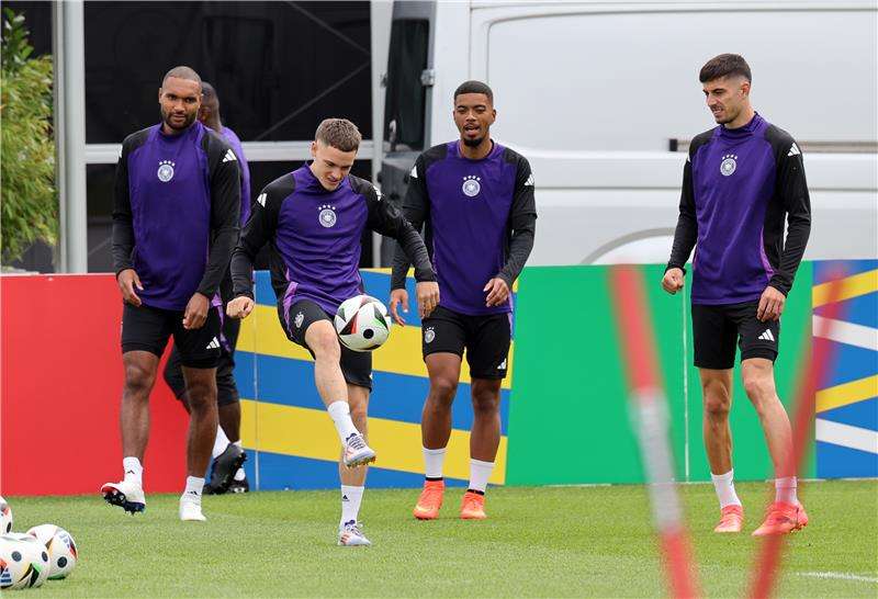 من تدريبات المنتخب