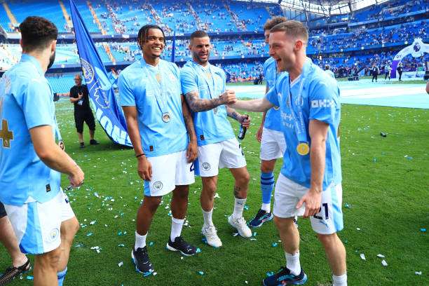 لاعبو مانشستر سيتي